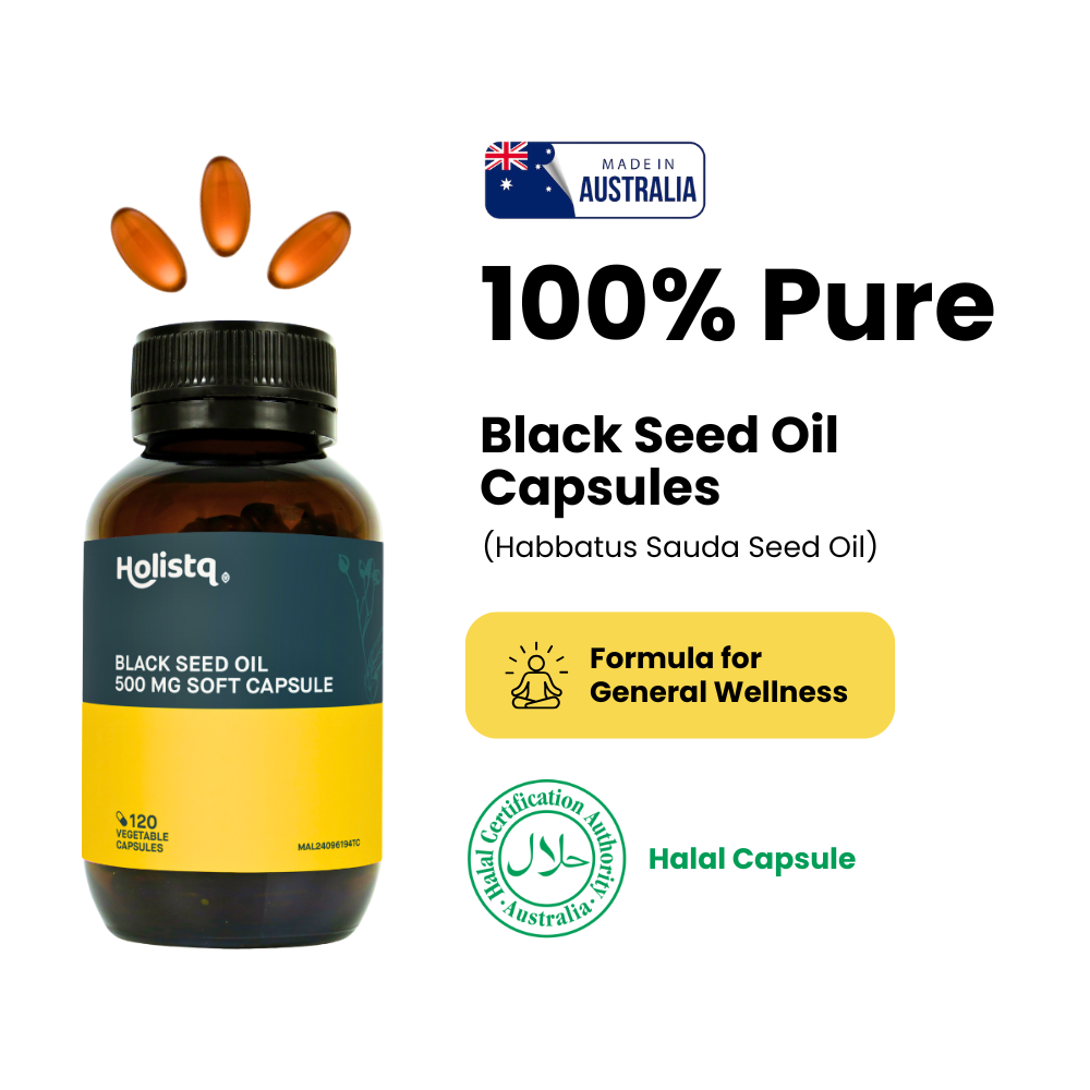 Black Seed Oil 500mg 120 Soft Capsules