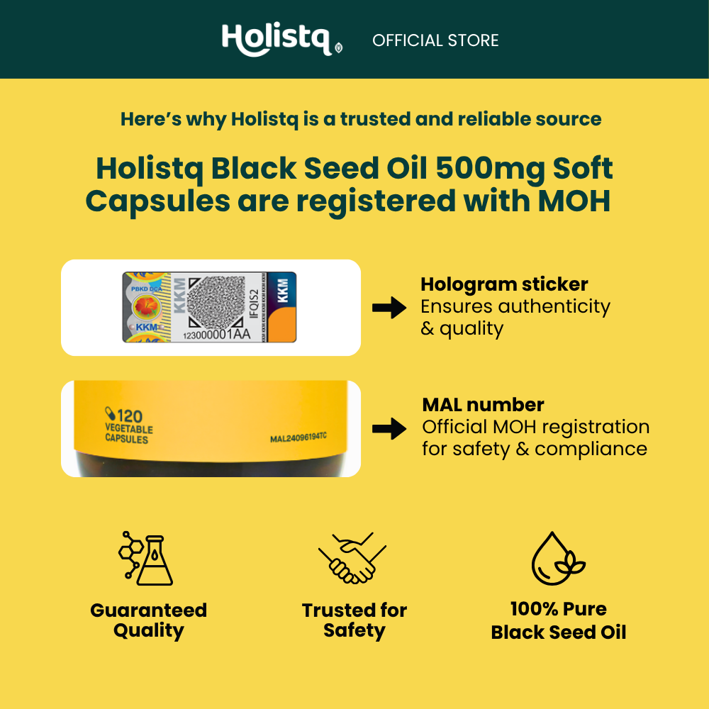 Black Seed Oil 500mg 120 Soft Capsules